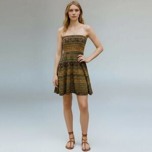 LulaRoe Women’s Tribal Print Strapless A-Line Dress Size XS